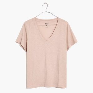 Madewell Whisper Cotton V-Neck T-shirt